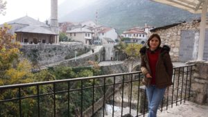 Bosna Hersek Mostar Ara Sokaklar