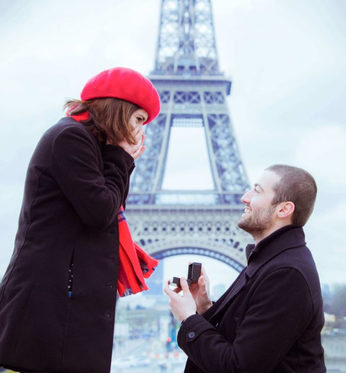 Fransa Paris Evlenme Teklifi