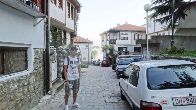 Makedonya Ohri Ara Sokaklar