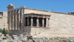 Yunanistan Atina Erechtheion'un Karyalitleri