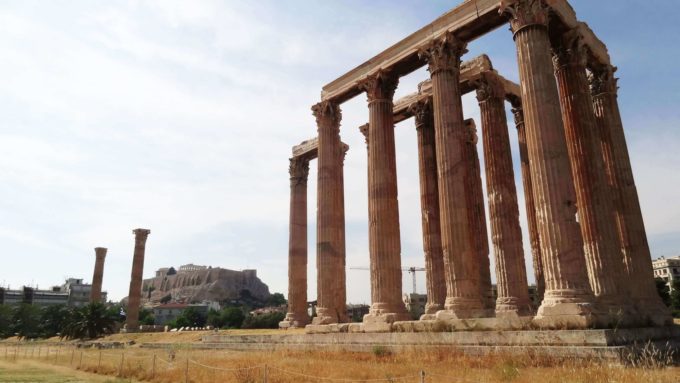 Yunanistan Atina Olimpiya Zeus Tapınağı