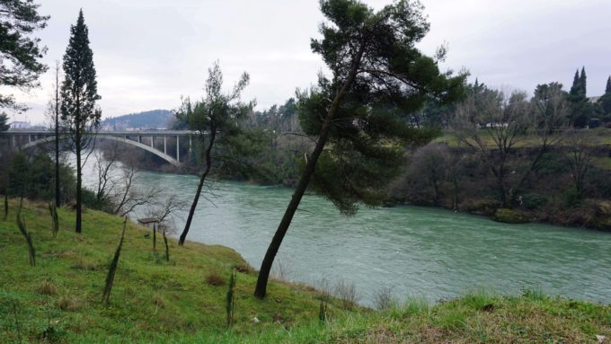 Karadağ Podgorica Moraca Nehri