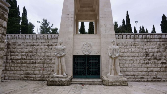 Karadağ Podgorica Partizan Savaşçı Anıtı