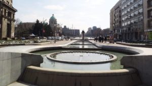 Sırbistan Belgrad Nikola Pašić Meydanı