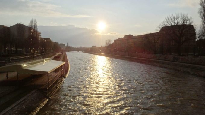 Sırbistan Niş Nisava Nehri