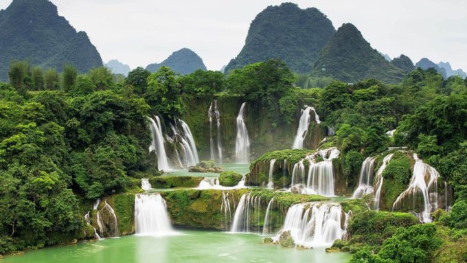 Ban Gioc–Detian Şelalesi, Vietnam Çin Sınırı Asya'nın Doğal Harikaları