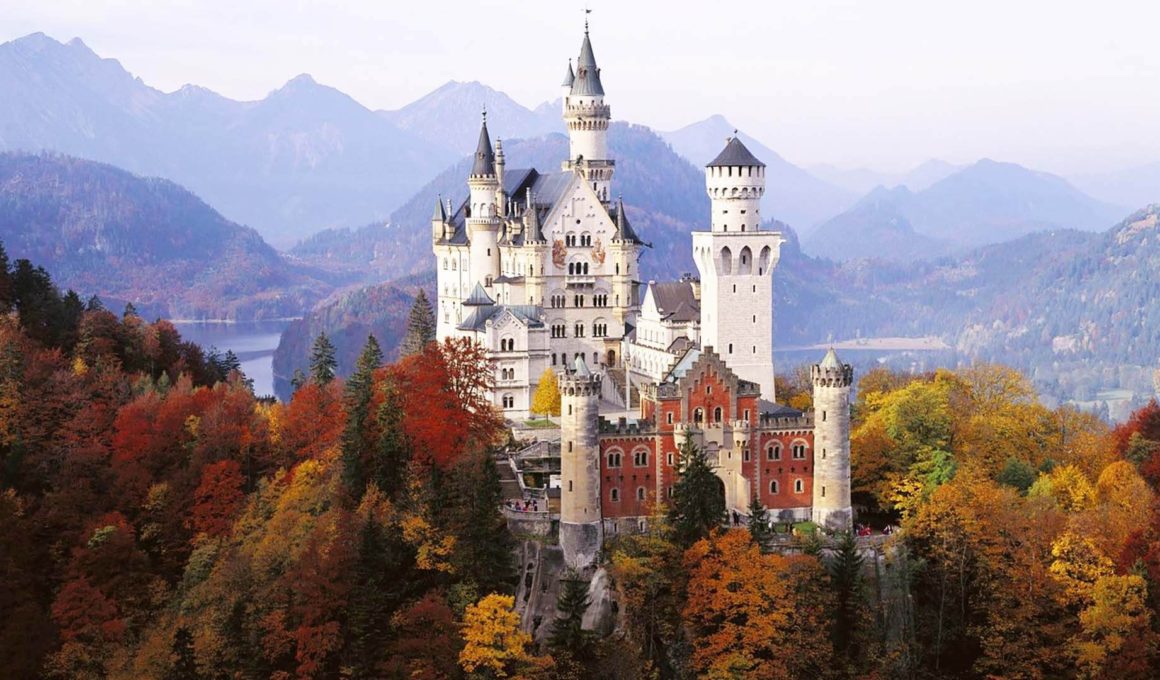 Neuschwanstein Şatosu, Bavyera, Almanya