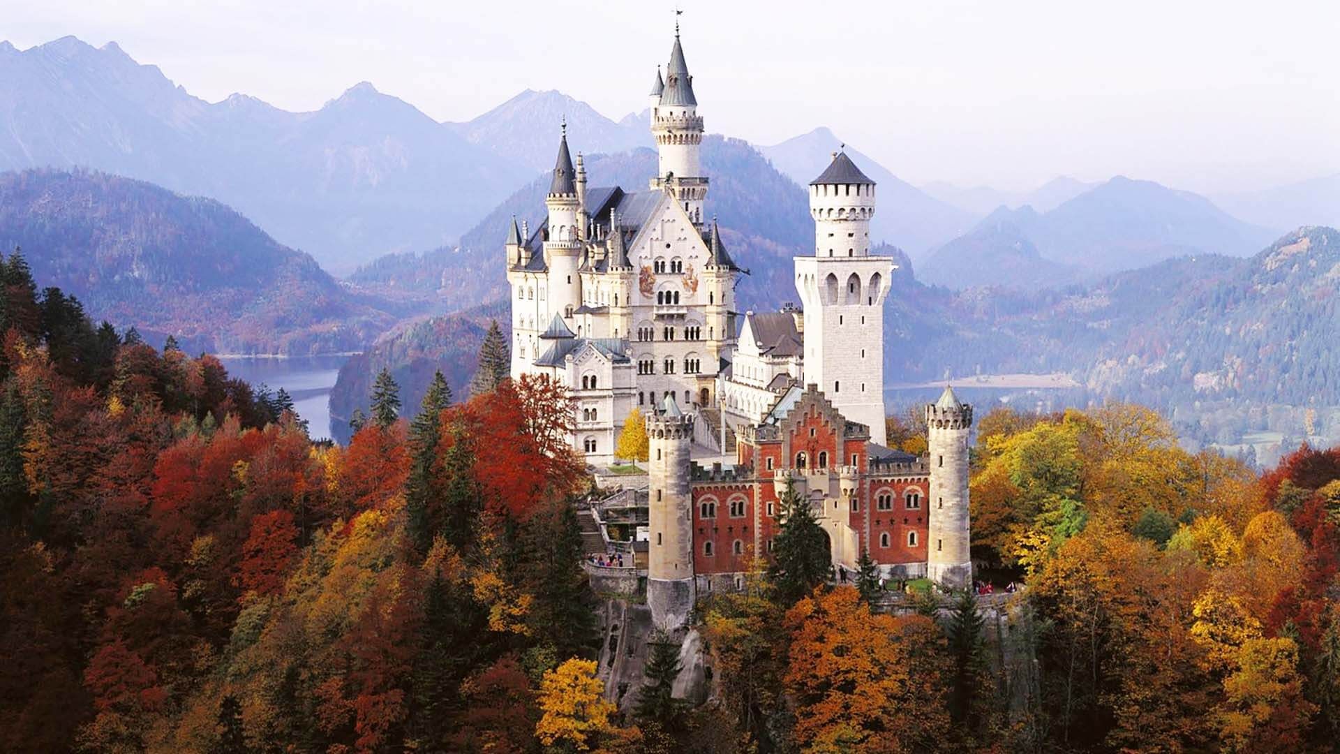 Neuschwanstein Şatosu, Bavyera, Almanya