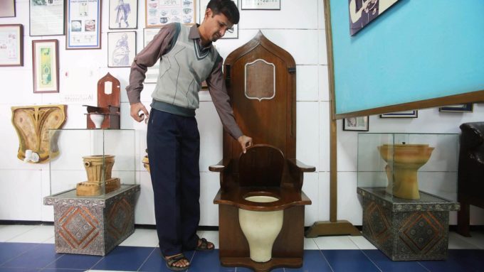 Sulabh Uluslararası Tuvalet Müzesi, Delhi, Hindistan
