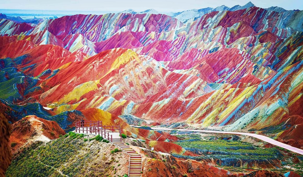 Zhangye Ulusal Jeopark, Çin