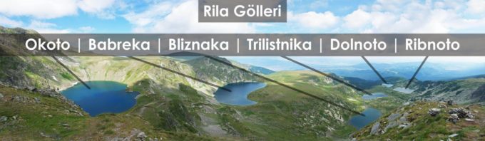 Bulgaristan Rila Gölleri
