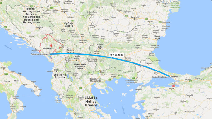 Sırbistan Karadağ Nasıl Gidilir? Türkiye Karadağ Nasıl Gidilir?