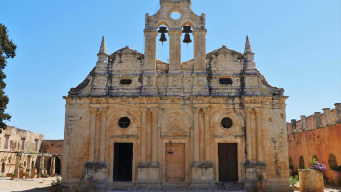 Yunanistan Gezilecek Yerler Arkadi Manastırı