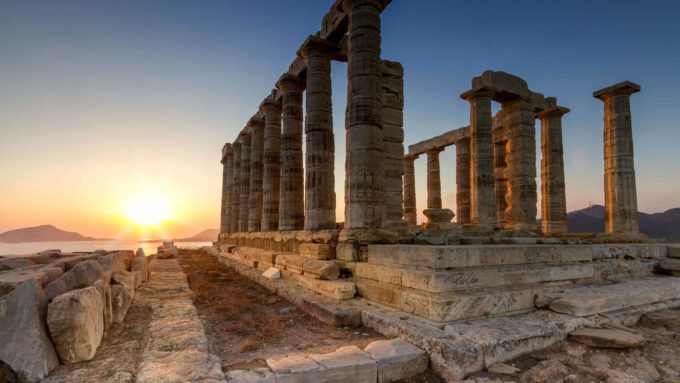 Yunanistan Gezilecek Yerler Sounion Burnu