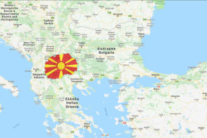 Makedonya Nerede Harita