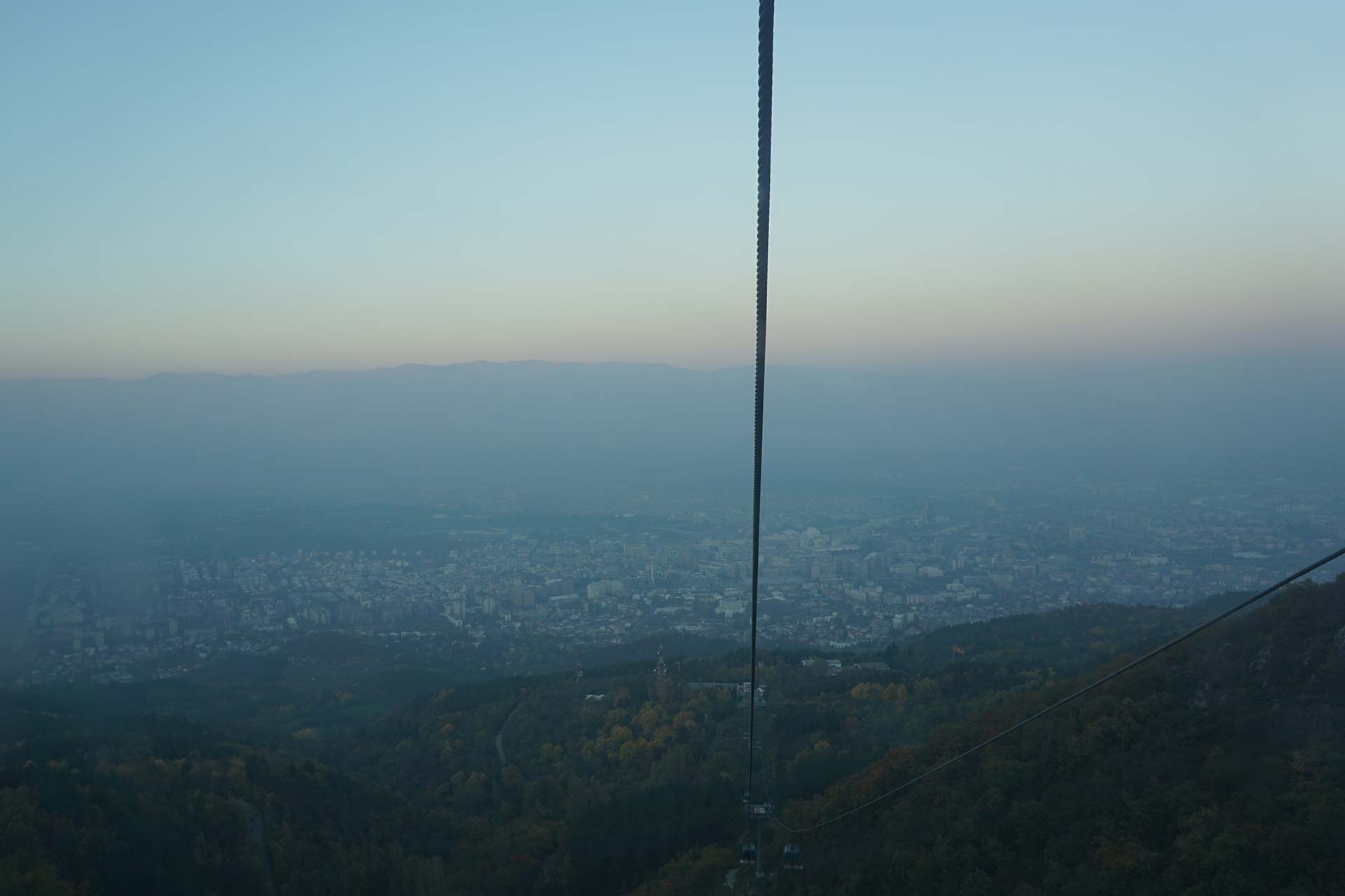 Milenyum Haçı Şehir Manzarası