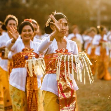Bali adası geleneksel tören